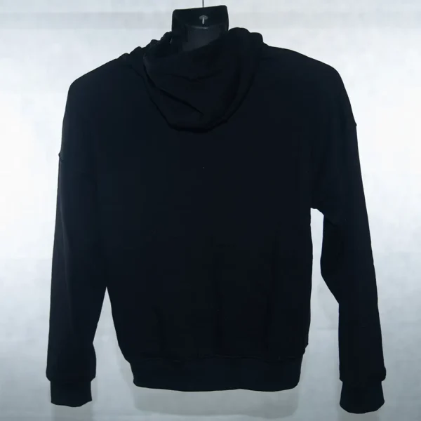 Focus Hoodie Oversize Unisex (Black) - Image 2