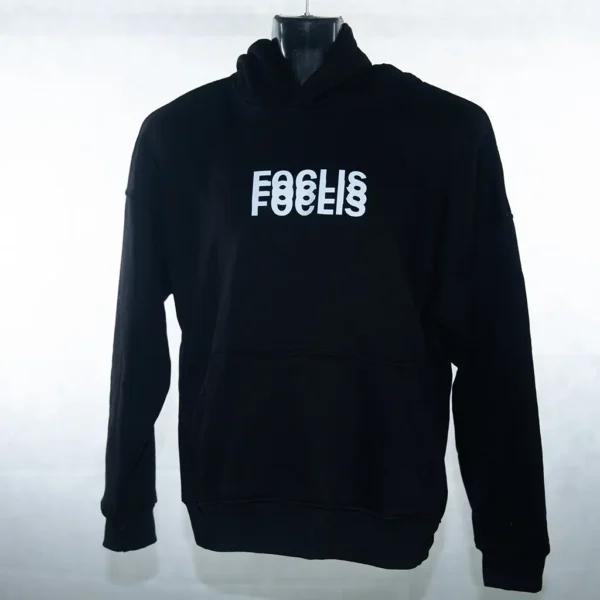 Focus Hoodie Oversize Unisex (Black)